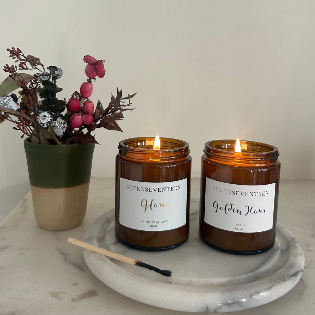 Glow / Orange & Ginger Candle