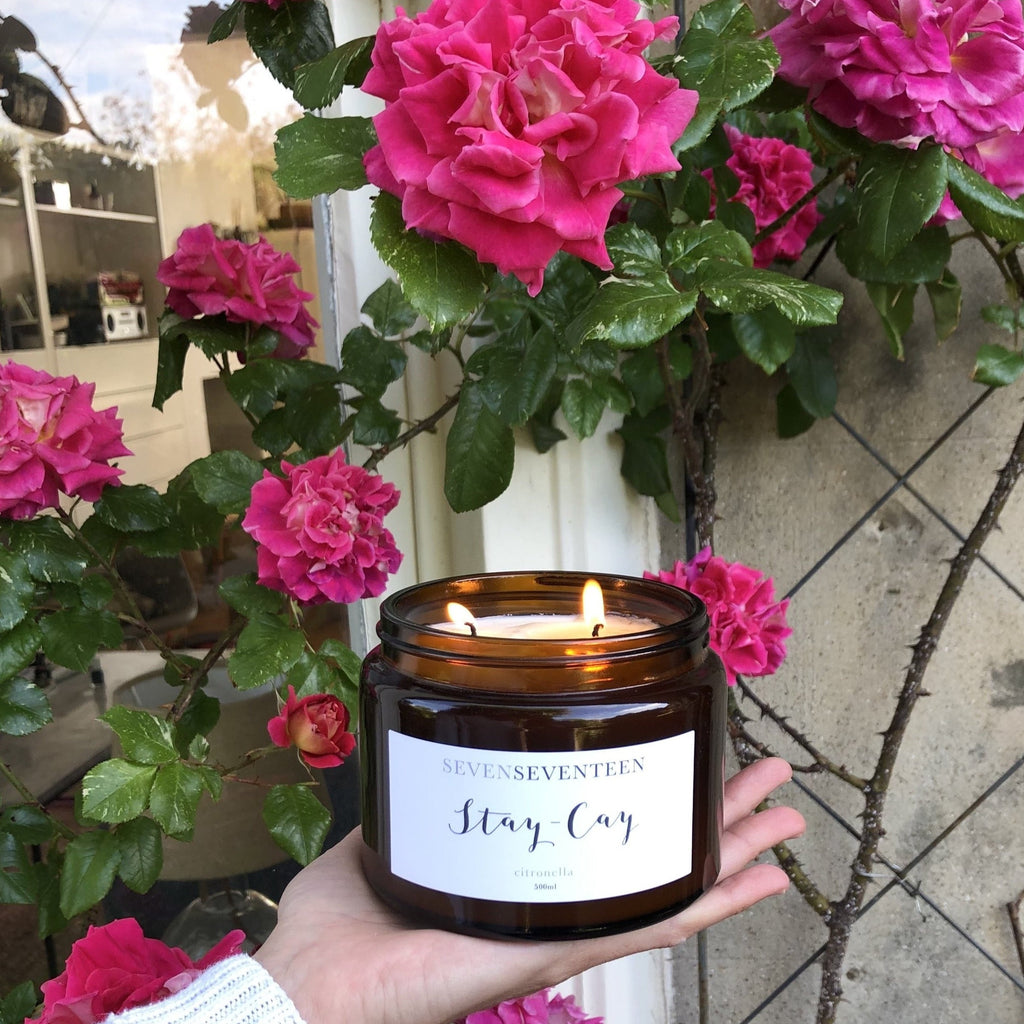 STAY-CAY / CITRONELLA CANDLE