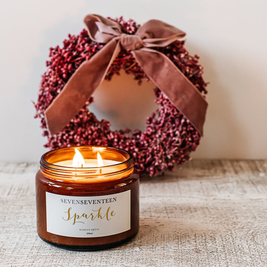 Sparkle / Winter Spice candle